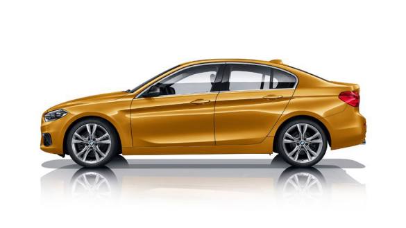 BMW 1系三廂運動轎車的設計 外觀