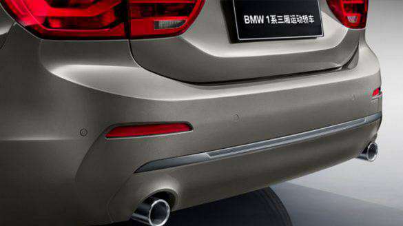BMW 1系三廂運動轎車的設計 外觀